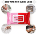 Pack of 7-Houskase Cleaning Combo Pack of 7 | 3 Ultra Non-Woven Cleaning Cloth Rolls, 1 Dual-Tone Microfiber Cloth, 1 Pack of 4 Multipurpose Cloths, Shoe Shine Wipes & Multi-Purpose Cleaning Wipes | Kitchen, Car, Shoe & Home Cleaning Kit - Image 8