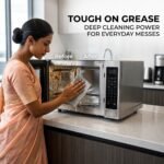 Kitchen Cleaning Towel Roll | Soft Touch | 130 Sheets Per Roll | Washable and Reusable, High Absorbency Multipurpose Household Cleaning Cloths | Grey Color - Image 2