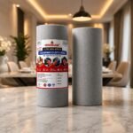 Kitchen Cleaning Towel Roll | Soft Touch | 130 Sheets Per Roll | Washable and Reusable, High Absorbency Multipurpose Household Cleaning Cloths | Grey Color - Image 6